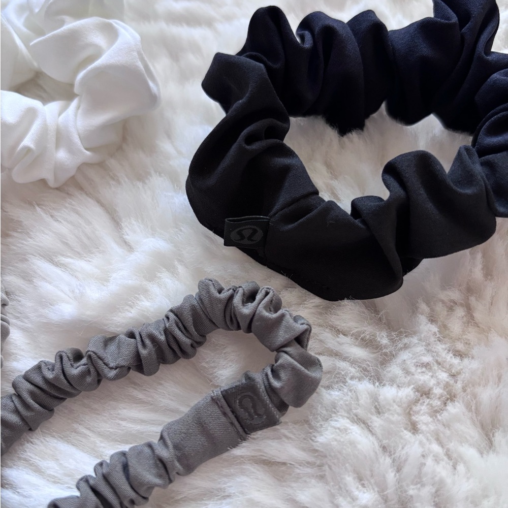 Lululemon Scrunchie Set of 6 - 3 Skinny, 3 Uplifting - Picture 2 of 4